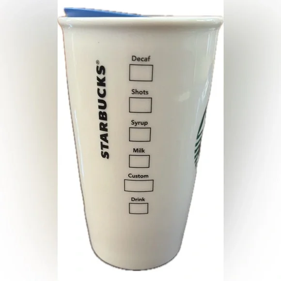 Disney Parks Epcot Mickey Mouse ceramic tumbler travel mug 12oz - Picture 3 of 9